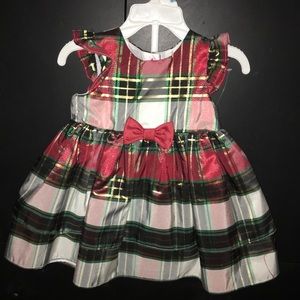 🛍 5/$25 🛍 Toddler Girls Holiday Dress Size 18 months NWOT